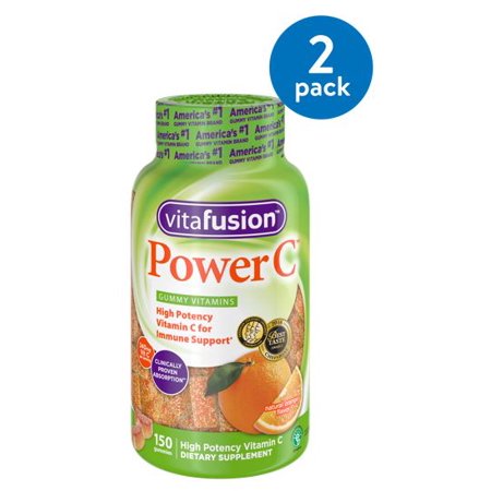 VITAFUS PWR C GUM REGULAR 150CT