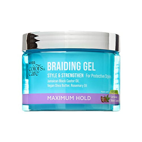 KISS BRAID GEL MAXIMUM HOLD 6 OZ