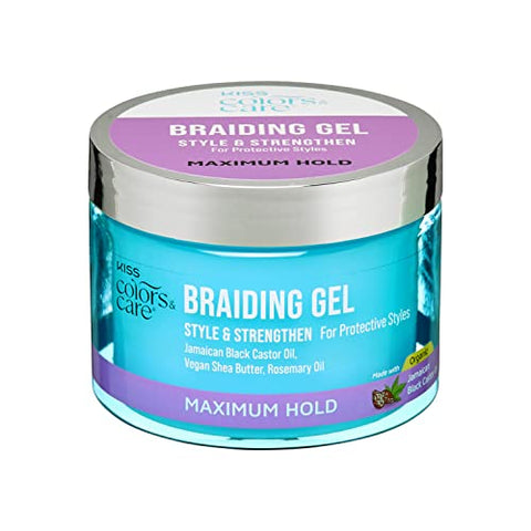 KISS BRAID GEL MAXIMUM HOLD 6 OZ