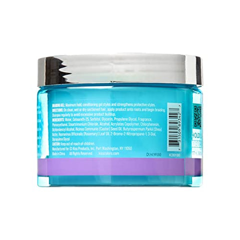 KISS BRAID GEL MAXIMUM HOLD 6 OZ