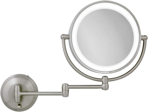 ZAD LED WALL MIRR 1/10 NICKEL