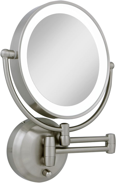 ZAD LED WALL MIRR 1/10 NICKEL