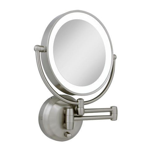 ZAD LED WALL MIRR 1/5 NICKEL