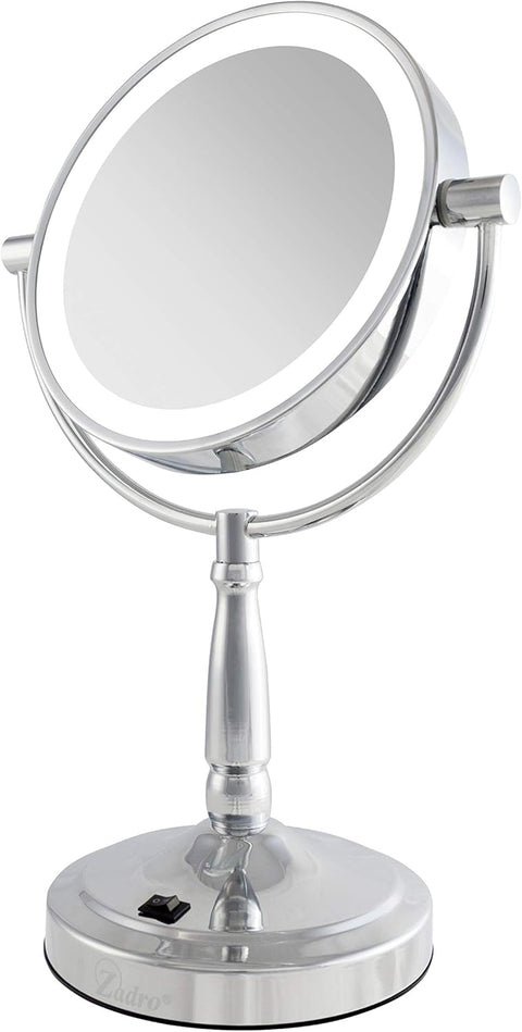 ZAD LED LIT SWIV MIRR 1/10 CHR
