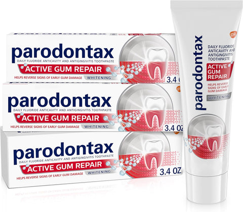 Parodontax Active Gum Repair Whitening Toothpaste 3.4oz (3 pack)