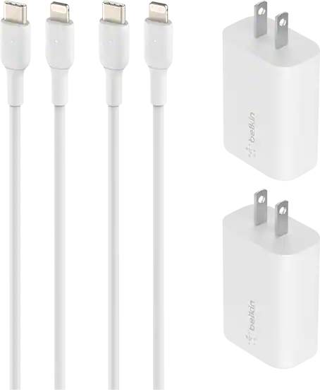 BELKIN LIGHTNING 20W USB-C CABLE 4PK